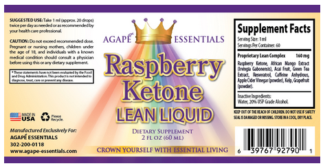 Raspberry Ketone Lean Liquid Drops Review